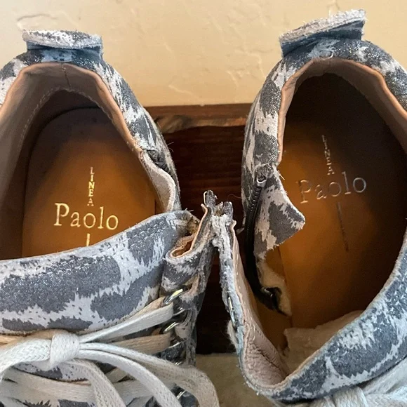 Price Drop🎉 Linea Paolo Fenton Leopard Wedge Sneaker - Picture 10 of 11